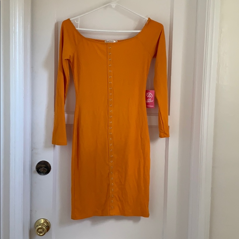 Off the shoulder dress